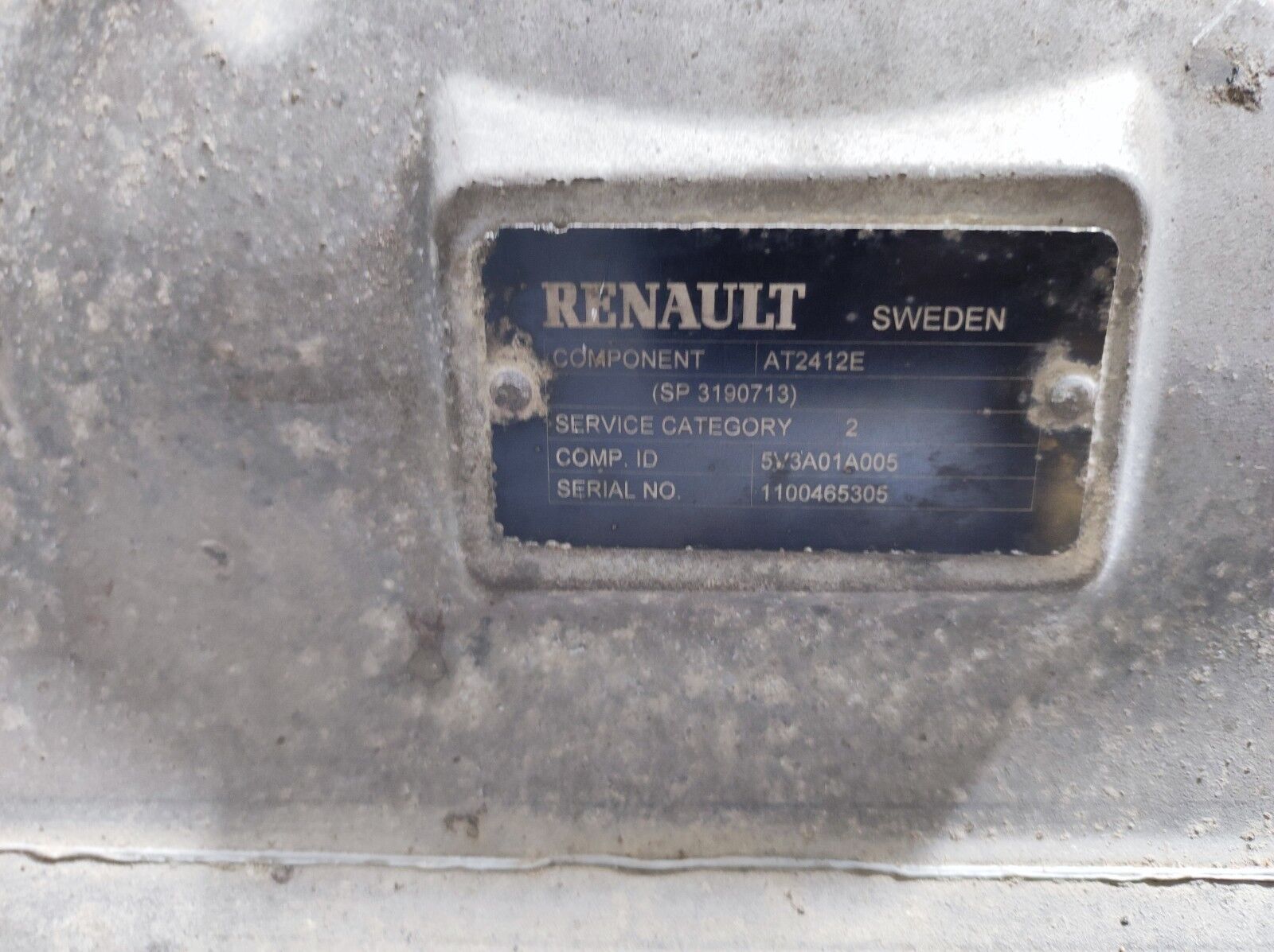 gearbox VOLVO AT2412E GETRIEBE for truck tractor VOLVO FH13 FH16