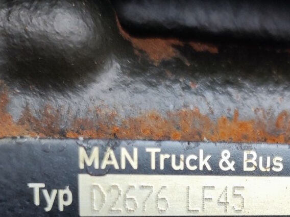 engine MAN TGX D2676 LF45 EURO 6 for truck MAN TGS - TGX