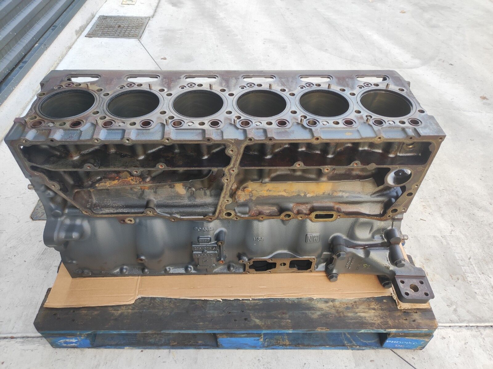 engine SCANIA BLOCK DC13 crankcase for truck SCANIA New Generation "S"