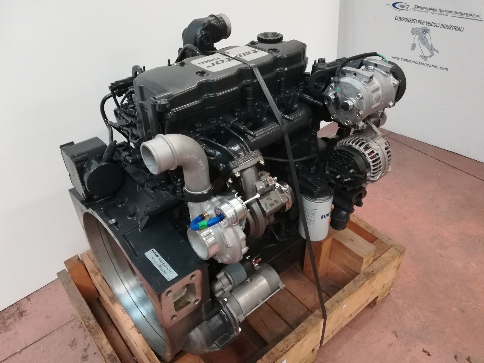 engine IVECO EUROCARGO TECTOR 4 F4AE0481 EURO 3 for truck IVECO EUROCARGO 4 CILYNDERS