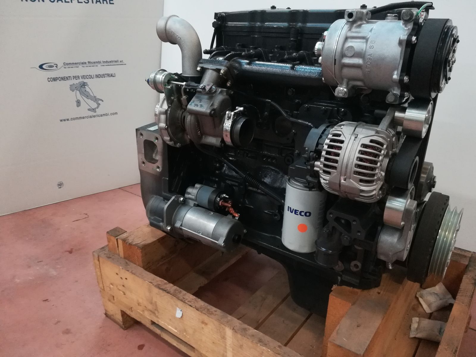 engine IVECO EUROCARGO TECTOR 4 F4AE0481 EURO 3 for truck IVECO EUROCARGO 4 CILYNDERS