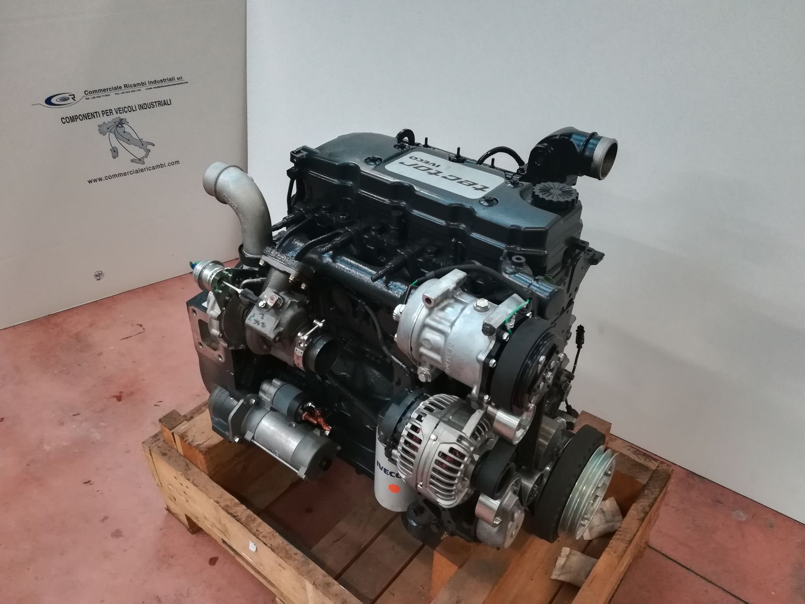 engine IVECO EUROCARGO TECTOR 4 F4AE0481 EURO 3 for truck IVECO EUROCARGO 4 CILYNDERS