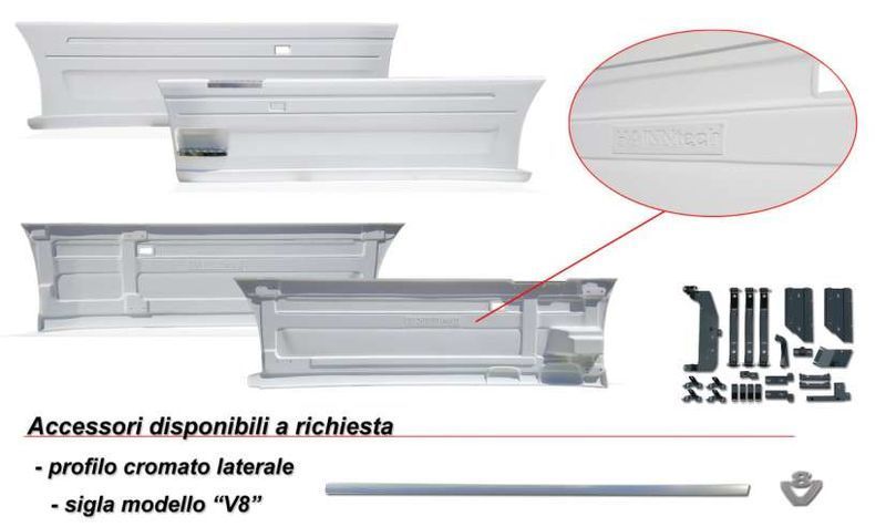 spoiler SCANIA R Serie Sideskirts / Fairings E3 E4 E5 E6 for truck tractor SCANIA R Series 2004-2016