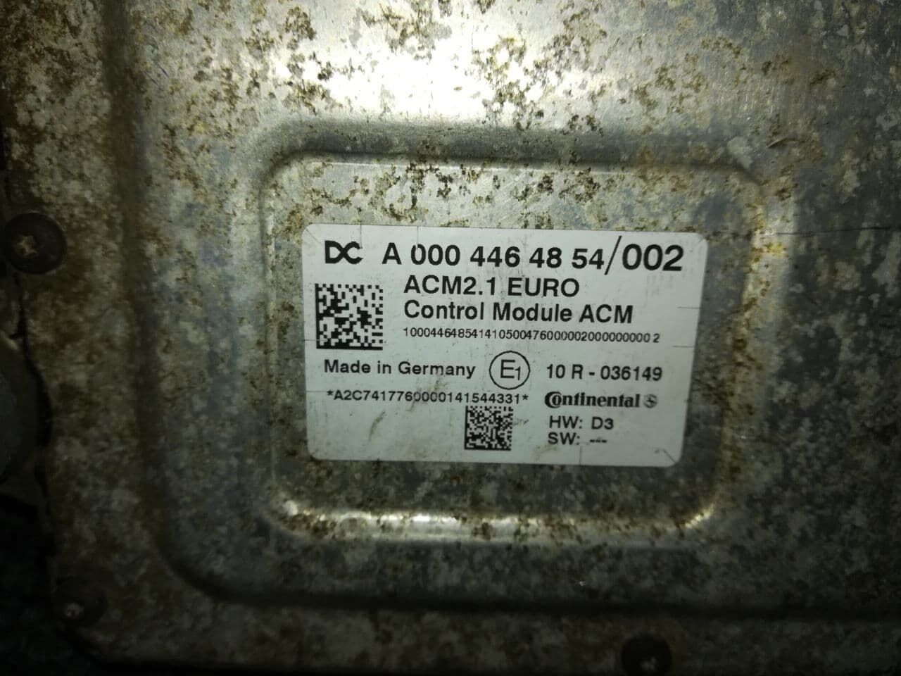 control unit MERCEDES-BENZ ACM2.1 | ACM for truck MERCEDES-BENZ ACTROS AROCS