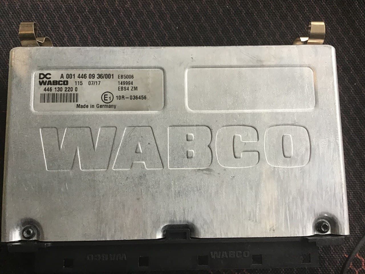 control unit WABCO EBS4 for truck MERCEDES-BENZ ACTROS AROCS E6