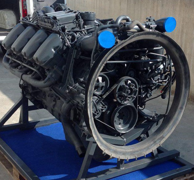 engine SCANIA V8 DC16 500 hp PDE for truck SCANIA R500 E4 EURO 4