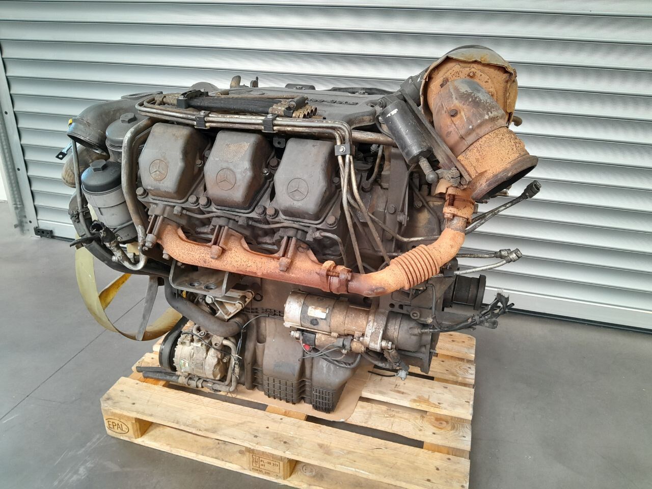 engine MERCEDES-BENZ Actros - Axor for truck MERCEDES-BENZ OM501 Euro 3