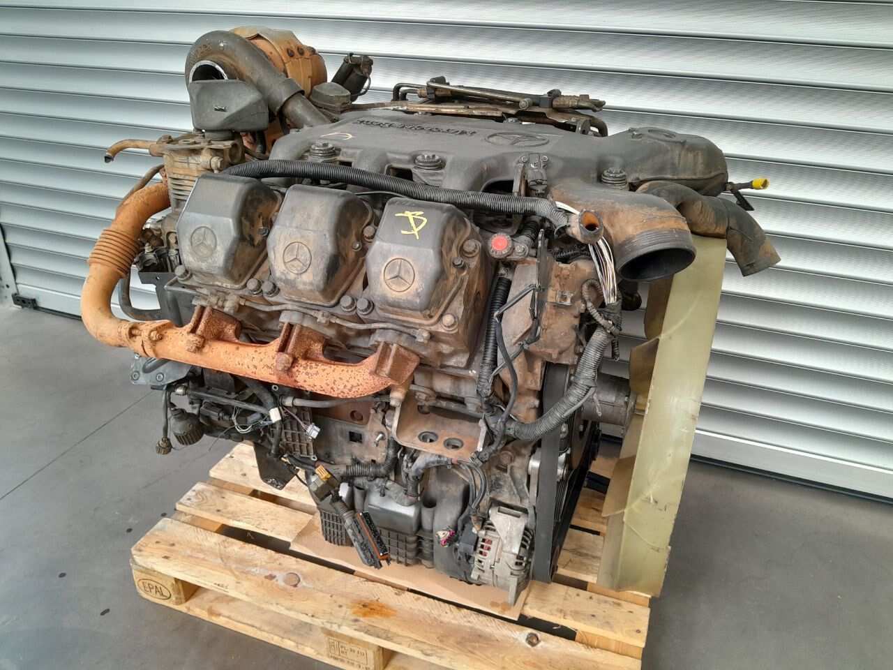 engine MERCEDES-BENZ Actros - Axor for truck MERCEDES-BENZ OM501 Euro 3