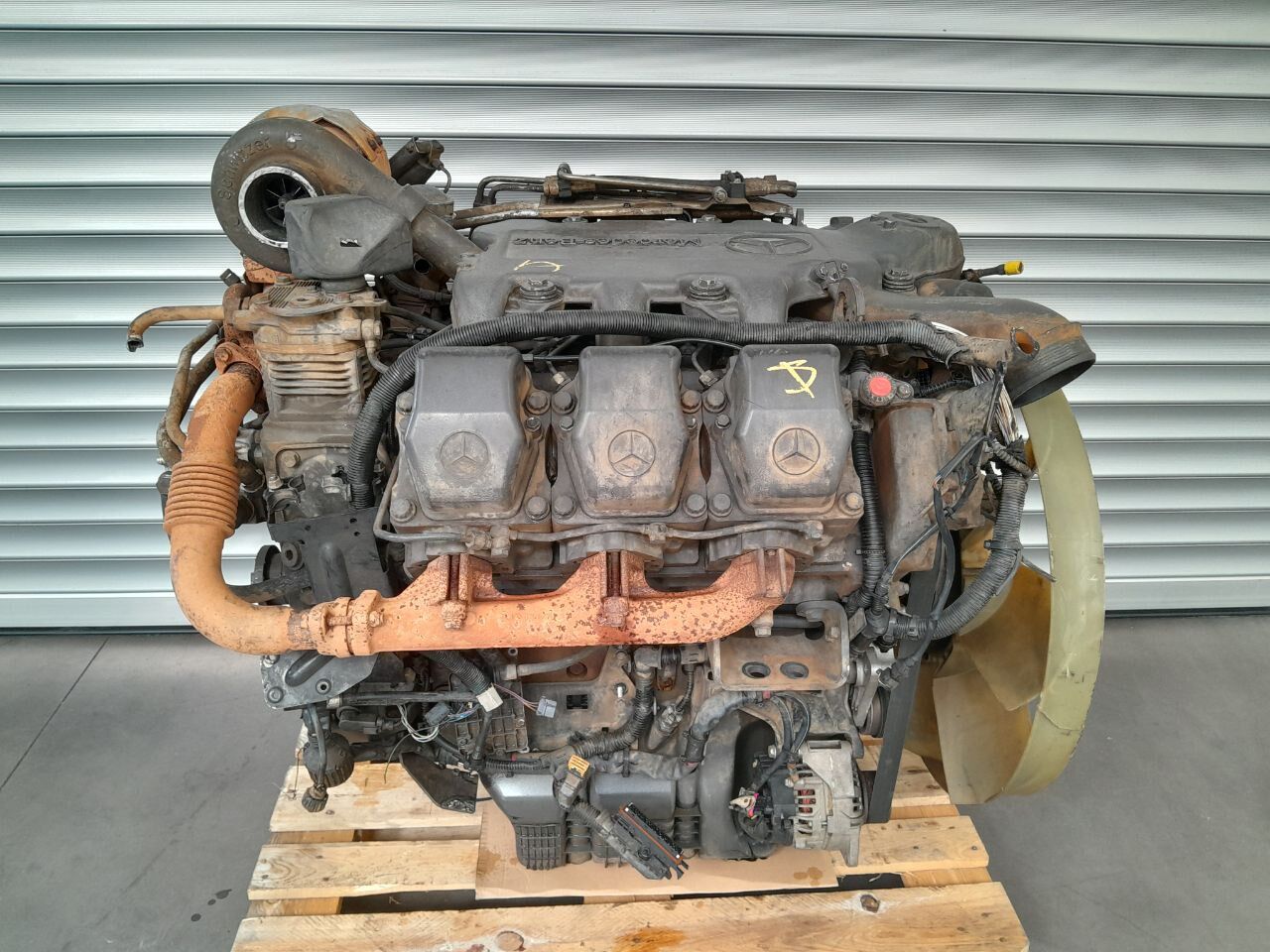 engine MERCEDES-BENZ Actros - Axor for truck MERCEDES-BENZ OM501 Euro 3