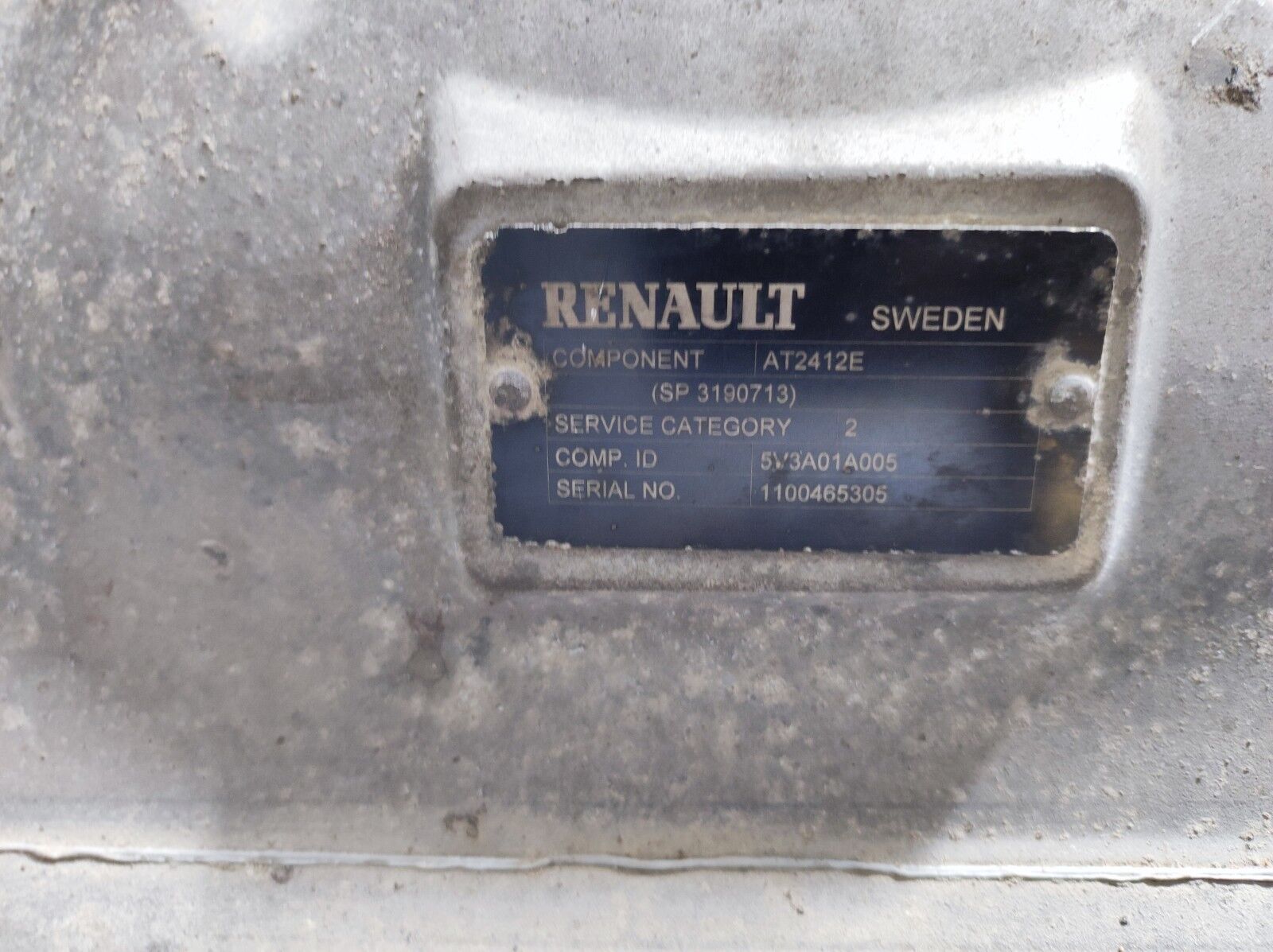 gearbox RENAULT AT2412E for truck RENAULT Automatic