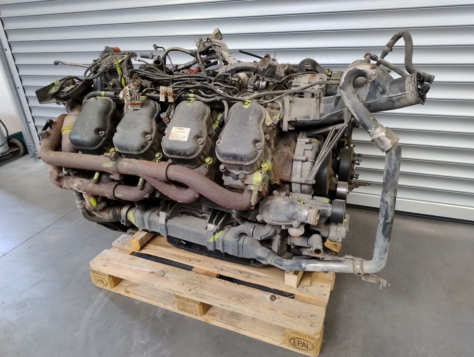 engine SCANIA DC16 - 730 hp for truck tractor SCANIA XPI - Euro 6