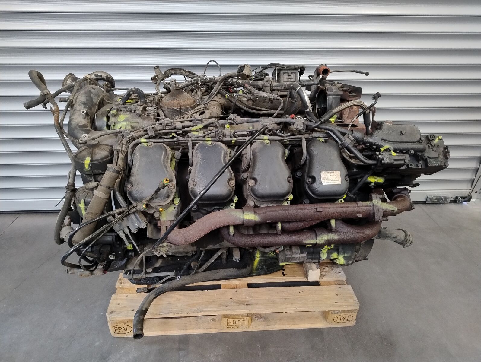 engine SCANIA DC16 - 580 hp for truck tractor SCANIA XPI - Euro 6