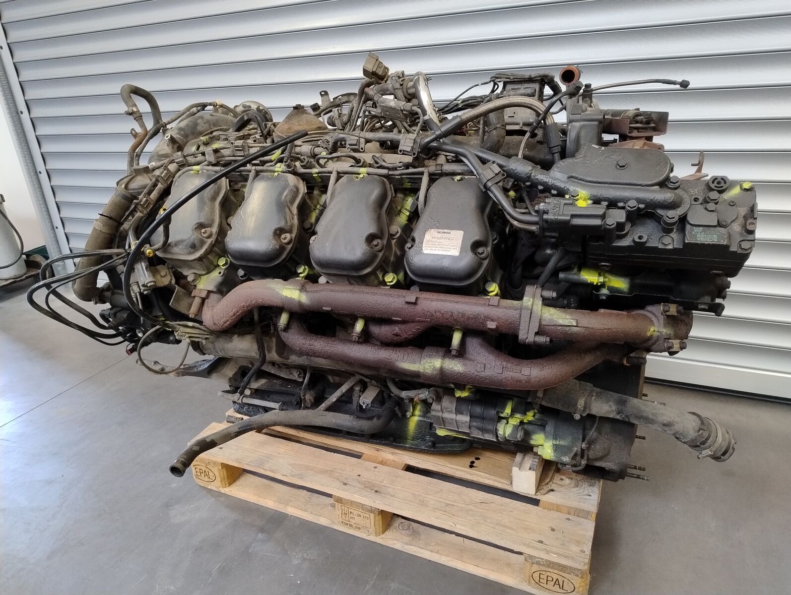 engine SCANIA DC16 - 520 hp for truck tractor SCANIA XPI - Euro 6